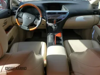 2011 Lexus RX 350 with VIN 2T2ZK1BA6BC051925, listed as a Copart auction lot 53166295 with 100,636 mi miles and Salvage Title. Bid and sale history available at carsss.com. Image 8.