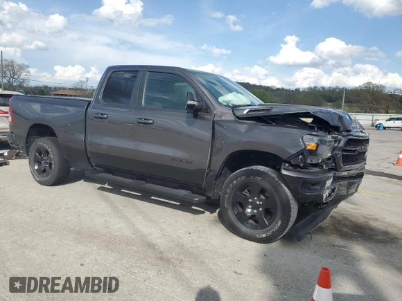 2022 Ram 1500 Big Horn с VIN 1C6SRFBT8NN230346, выставлен на аукционе Copart как лот 52011695 с пробегом 41 335 миль миль и Списание • Salvage title. История ставок и продаж доступна на DreamBid. Изображение 4.