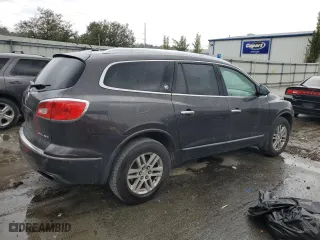 2015 Buick Enclave Convenience with VIN 5GAKRAKD9FJ148270, listed as a Copart auction lot 45584125 with 204,169 mi miles and Salvage Title. Bid and sale history available at carsss.com. Image 3.