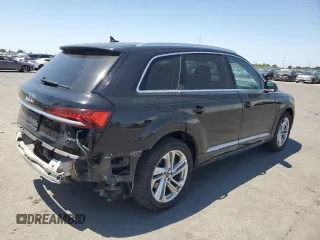 2021 Audi Q7 Premium Plus with VIN WA1LXAF76MD021317, listed as a Copart auction lot 58229305 with 72,484 mi miles and Salvage title. Bid and sale history available at DreamBid. Image 3.