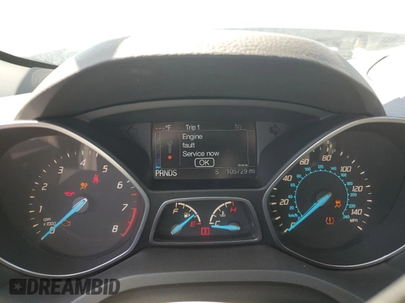 2014 Ford Escape Titanium with VIN 1FMCU0JX6EUB78701, listed as a Copart auction lot 50612945 with 105,729 mi miles and Salvage Title. Bid and sale history available at carsss.com. Image 9.