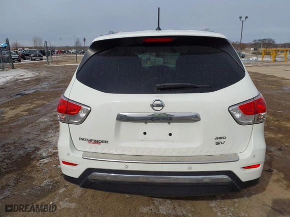 2016 Nissan Pathfinder Platinum with VIN 5N1AR2MM8GC602572, listed as a IAAI auction lot 41619319 with 81,569 mi miles. Bid and sale history available at carsss.com. Image 17.