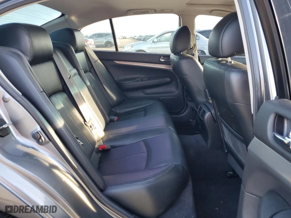 2013 Infiniti G37 Sedan Journey with VIN JN1CV6AP4DM717015, listed as a Copart auction lot 64874344 with 163,420 mi miles and Salvage Title. Bid and sale history available at carsss.com. Image 10.