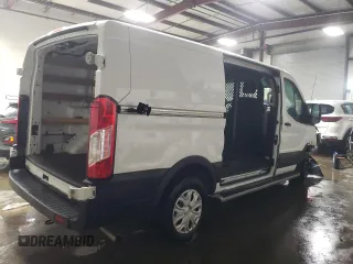 2023 Ford Transit Cargo with VIN 1FTBR1Y87PKA51654, listed as a Copart auction lot 82376064 with 18,442 mi miles and Clean Title. Bid and sale history available at DreamBid. Image 3.