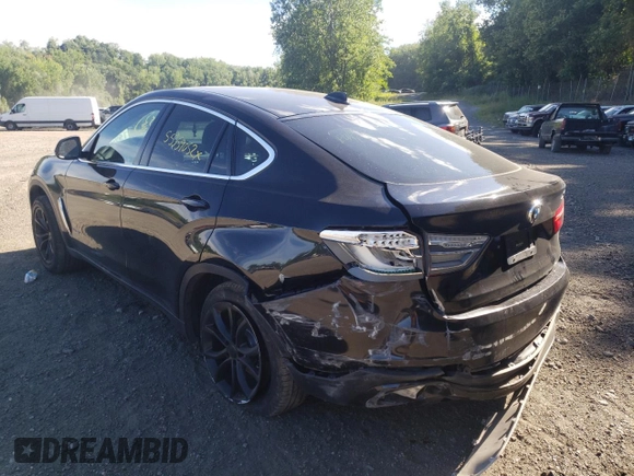 2016 BMW X6 xDrive35i with VIN 5UXKU2C53G0N81759, listed as a Copart auction lot 55359052 with 81,674 mi miles. Bid and sale history available at carsss.com. Image 3.