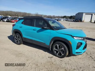 2022 Chevrolet TrailBlazer RS with VIN KL79MUSL7NB044094, listed as a Copart auction lot 88926565 with 68,263 mi miles and Salvage Title. Bid and sale history available at DreamBid. Image 4.