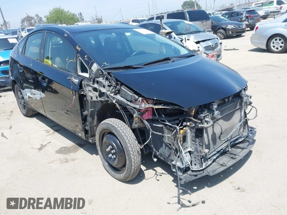 2014 Toyota Prius Four with VIN JTDKN3DUXE1738737, listed as a IAAI auction lot 42159877 with 47,221 mi miles. Bid and sale history available at carsss.com. Image 1.