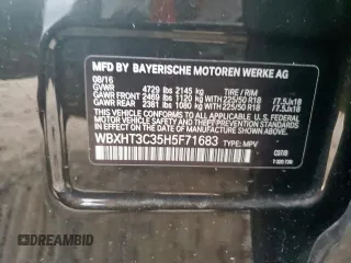 2017 BMW X1 xDrive28i z VIN WBXHT3C35H5F71683, wystawiony jako Copart lot #57761785 z przebiegiem 78 220 mil mil oraz Tytuł czysty. Historia ofert i sprzedaży dostępna na DreamBid. Obrazek 14.