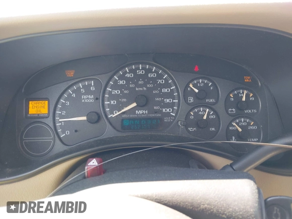 2002 Chevrolet Suburban LS z VIN 3GNEC16Z22G199485, wystawiony jako IAAI lot #41957709 z przebiegiem 252 177 mil mil oraz . Historia ofert i sprzedaży dostępna na DreamBid. Obrazek 7.