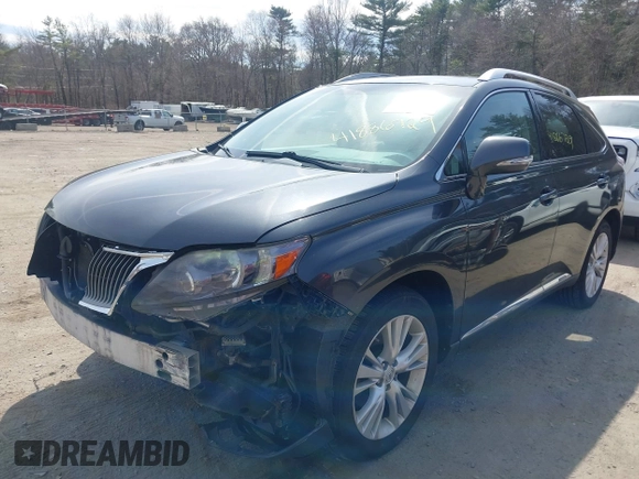 2010 Lexus RX 450h with VIN JTJBC1BA6A2027024, listed as a IAAI auction lot 41886729 with 180,825 mi miles and . Bid and sale history available at DreamBid. Image 2.