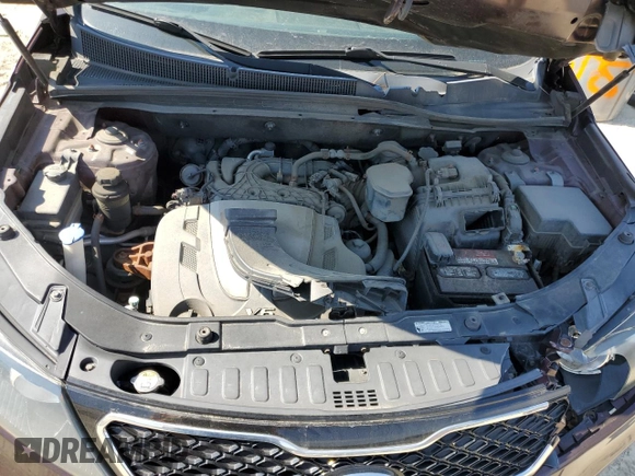 2013 Kia Sorento SX with VIN 5XYKW4A28DG333190, listed as a Copart auction lot 50872625 with 122,121 mi miles and Salvage Title. Bid and sale history available at carsss.com. Image 12.