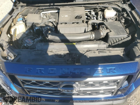 2022 Nissan Frontier SV с VIN 1N6ED1CL9NN638356, выставлен на аукционе Copart как лот 82021154 с пробегом 38 852 миль миль и Списание • Salvage title. История ставок и продаж доступна на DreamBid. Изображение 13.