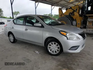 2016 Nissan Versa S with VIN 3N1CN7AP8GL852406, listed as a Copart auction lot 55884205 with 124,748 mi miles and Salvage title. Bid and sale history available at DreamBid. Image 4.