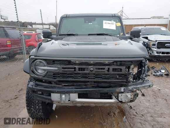 2023 Ford Bronco Raptor with VIN 1FMEE5JR2PLB77882, listed as a IAAI auction lot 41386503 with 19,318 mi miles. Bid and sale history available at carsss.com. Image 13.