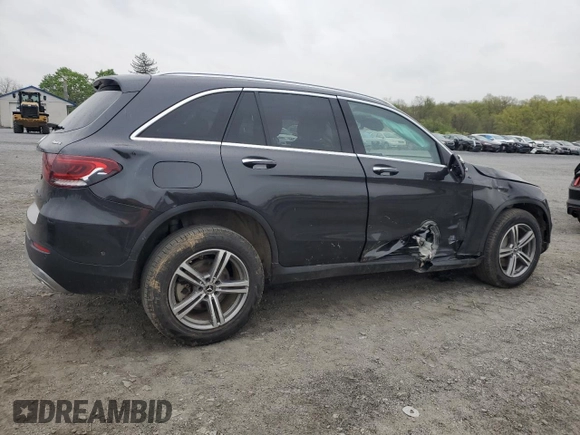 2021 Mercedes-Benz GLC with VIN W1N0G8EB3MF961269, listed as a Copart auction lot 50421033 with 32,679 mi miles and Salvage Title. Bid and sale history available at carsss.com. Image 3.