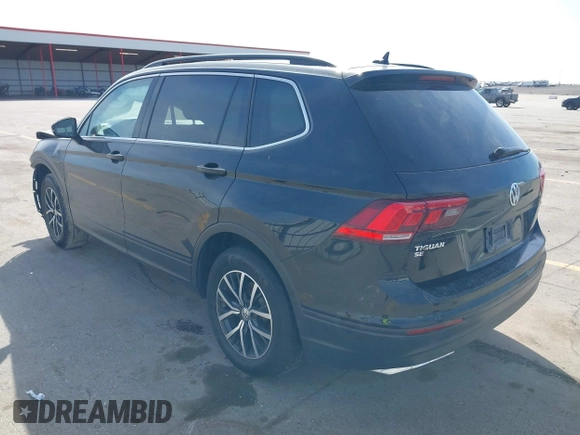 2019 Volkswagen Tiguan SE with VIN 3VV2B7AX6KM066013, listed as a IAAI auction lot 41854035 with 72,322 mi miles and . Bid and sale history available at DreamBid. Image 3.