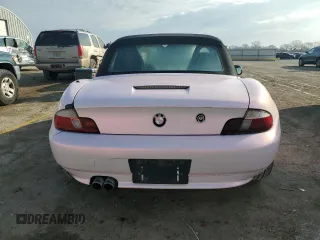 2001 BMW Z3 3.0i with VIN WBACN53421LL47532, listed as a Copart auction lot 86485874 with 140,590 mi miles and Salvage Title. Bid and sale history available at carsss.com. Image 6.