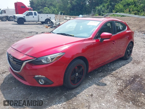 2014 Mazda 3 S Grand Touring with VIN JM1BM1M31E1150000, listed as a IAAI auction lot 42470302 with 186,187 mi miles and . Bid and sale history available at DreamBid. Image 2.