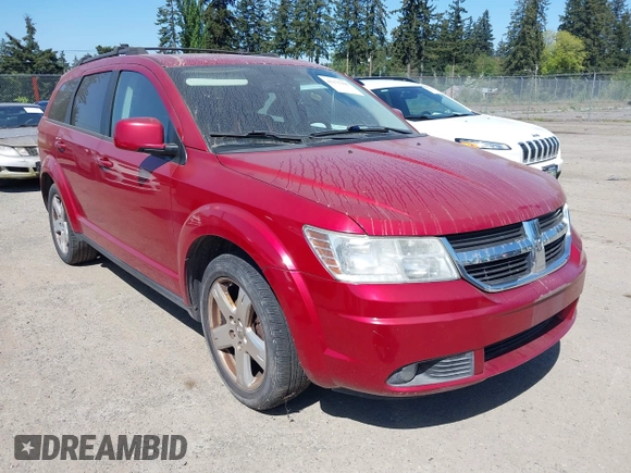 2010 Dodge Journey SXT with VIN 3D4PH5FV5AT135831, listed as a IAAI auction lot 42175106 with 164,030 mi miles and . Bid and sale history available at carsss.com. Image 6.