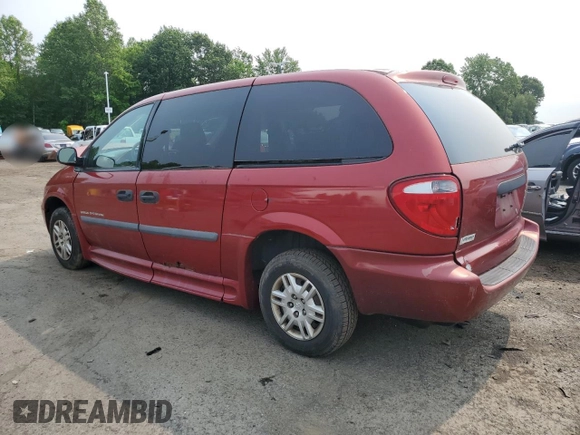 2007 Dodge Grand Caravan SE with VIN 1D4GP24RX7B227907, listed as a Copart auction lot 59116895 with Not provided miles and Salvage title. Bid and sale history available at DreamBid. Image 2.