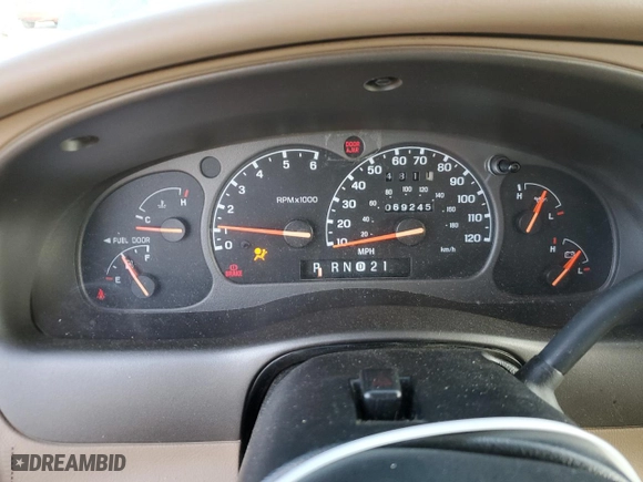 2001 Mazda B-Series 2WD Truck SX with VIN 4F4YR12D31TM21054, listed as a Copart auction lot 78954034 with 69,245 mi miles and Salvage Title. Bid and sale history available at carsss.com. Image 9.