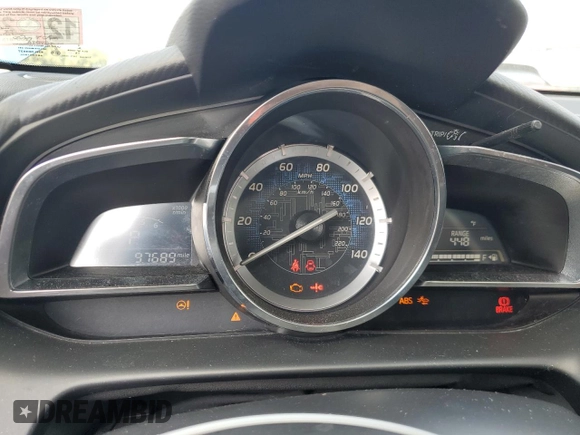 2016 Scion iA with VIN 3MYDLBZV6GY143071, listed as a Copart auction lot 69697704 with 97,689 mi miles and Salvage Title. Bid and sale history available at carsss.com. Image 9.