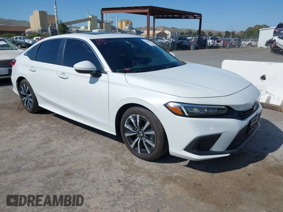 2024 Honda Civic EX z VIN 2HGFE1F74RH304237, wystawiony jako IAAI lot #42175076 z przebiegiem 24 618 mil mil oraz . Historia ofert i sprzedaży dostępna na DreamBid. Obrazek 1.