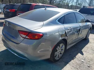 2016 Chrysler 200 Limited with VIN 1C3CCCAB7GN134043, listed as a IAAI auction lot 41600807 with 112,216 mi miles. Bid and sale history available at carsss.com. Image 4.