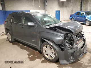 2011 GMC Terrain SLE-2 with VIN 2CTFLTEC3B6308090, listed as a Copart auction lot 57205685 with 143,676 mi miles and Salvage title. Bid and sale history available at DreamBid. Image 4.
