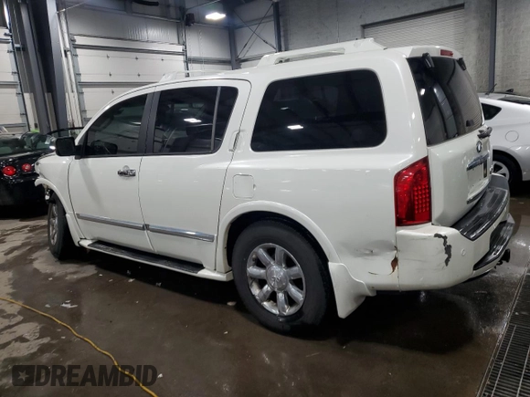2005 Infiniti QX56 with VIN 5N3AA08C65N806311, listed as a Copart auction lot 85722334 with 242,446 mi miles and Salvage Title. Bid and sale history available at carsss.com. Image 2.