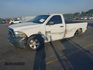 2018 Ram 1500 Tradesman with VIN 3C6JR6DG6JG157833, listed as a IAAI auction lot 41794118 with 205,186 mi miles and . Bid and sale history available at DreamBid. Image 16.