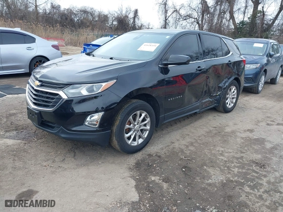 2020 Chevrolet Equinox LT with VIN 2GNAXJEV1L6198410, listed as a IAAI auction lot 41618359 with 68,216 mi miles. Bid and sale history available at carsss.com. Image 18.