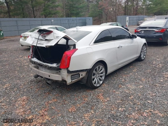 2018 Cadillac ATS Coupe Luxury RWD with VIN 1G6AB1RX5J0167057, listed as a IAAI auction lot 40880439 with 70,751 mi miles. Bid and sale history available at carsss.com. Image 4.