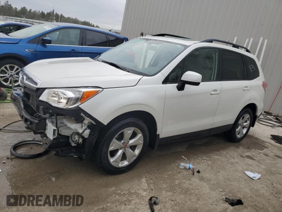 2015 Subaru Forester 2.5i Premium with VIN JF2SJADC8FH433562, listed as a Copart auction lot 52596375 with 58,703 mi miles and Clean Title. Bid and sale history available at carsss.com. Image 1.
