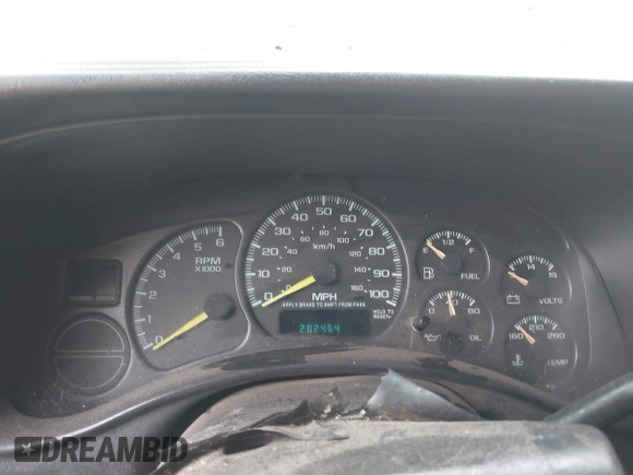 2000 Chevrolet Silverado 1500 with VIN 2GCEC19V0Y1255331, listed as a IAAI auction lot 40441563 with 282,464 mi miles. Bid and sale history available at carsss.com. Image 7.