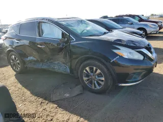 2017 Nissan Murano SL with VIN 5N1AZ2MH8HN124713, listed as a Copart auction lot 72753144 with 109,164 mi miles and Salvage Title. Bid and sale history available at carsss.com. Image 4.