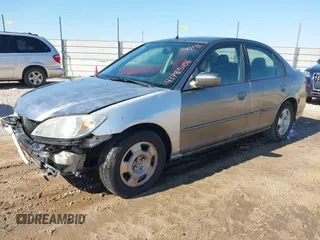 2004 Honda Civic with VIN JHMES96644S018400, listed as a IAAI auction lot 41785106 with 245,864 mi miles. Bid and sale history available at carsss.com. Image 2.