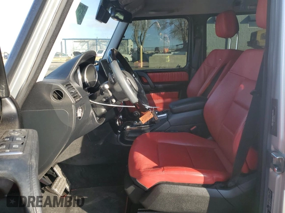 2016 Mercedes-Benz G-Class G 550 with VIN WDCYC3KF2GX256701, listed as a Copart auction lot 83559844 with 19,722 mi miles and Salvage Title. Bid and sale history available at carsss.com. Image 7.