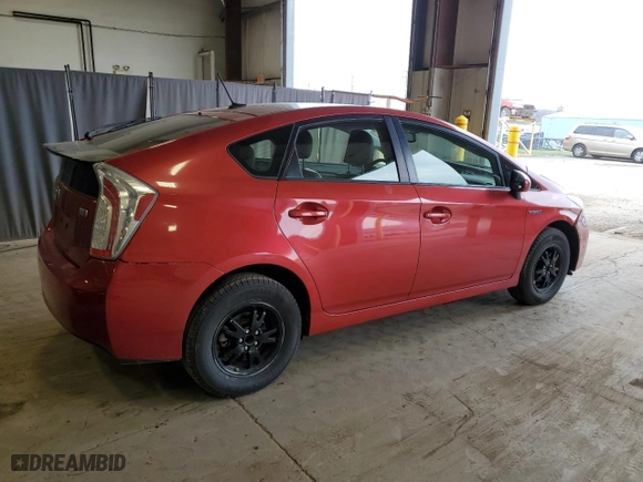 2012 Toyota Prius One with VIN JTDKN3DU4C1593871, listed as a Copart auction lot 50880245 with 177,129 mi miles and Salvage Title. Bid and sale history available at carsss.com. Image 3.