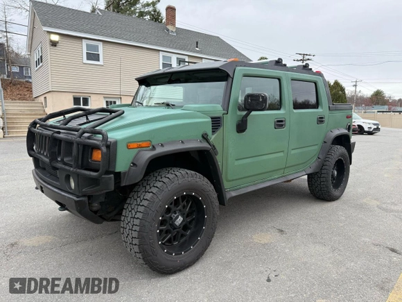 2005 Hummer H2 z VIN 5GRGN22U85107767, wystawiony jako Copart lot #56570325 z przebiegiem 197 076 mil mil oraz Tytuł czysty. Historia ofert i sprzedaży dostępna na DreamBid. Obrazek 2.