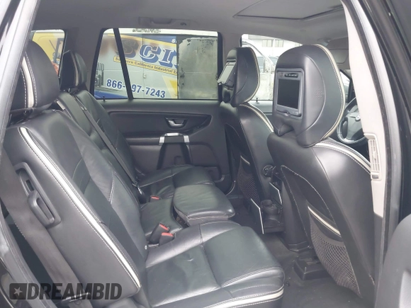 2012 Volvo XC90 I6 R-Design with VIN YV4952CF2C1609011, listed as a IAAI auction lot 41879200 with 161,665 mi miles. Bid and sale history available at carsss.com. Image 8.