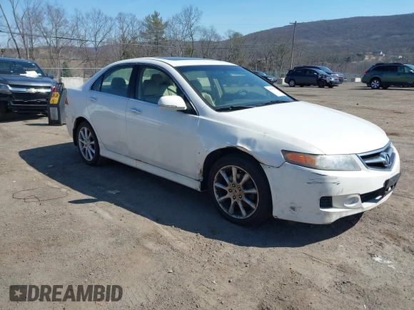 2006 Acura TSX Navi with VIN JH4CL96976C027247, listed as a IAAI auction lot 41755330 with 292,515 mi miles. Bid and sale history available at carsss.com. Image 1.