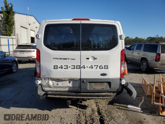 2018 Ford Transit with VIN 1FTYR1ZM2JKA65233, listed as a Copart auction lot 49108555 with 88,264 mi miles and Salvage Title. Bid and sale history available at carsss.com. Image 6.