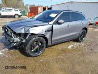 2020 Jaguar F-Pace 25t Premium with VIN SADCJ2FX7LA630157, listed as a IAAI auction lot 41410660 with 58,972 mi miles and . Bid and sale history available at DreamBid. Image 2.