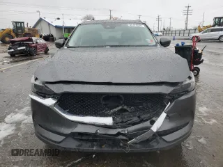 2017 Mazda CX-5 Grand Select with VIN JM3KFADL9H0205417, listed as a Copart auction lot 85123264 with 132,383 mi miles and Salvage Title. Bid and sale history available at carsss.com. Image 5.