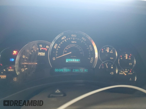 2005 Cadillac Escalade with VIN 1GYEK63NX5R110755, listed as a Copart auction lot 53097415 with 230,172 mi miles and Salvage title. Bid and sale history available at DreamBid. Image 9.