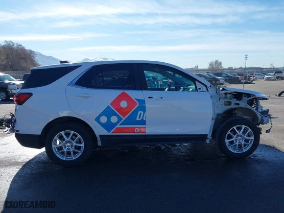 2023 Chevrolet Equinox LT with VIN 3GNAXTEG8PS196741, listed as a IAAI auction lot 41621704 with 48,741 mi miles. Bid and sale history available at carsss.com. Image 14.