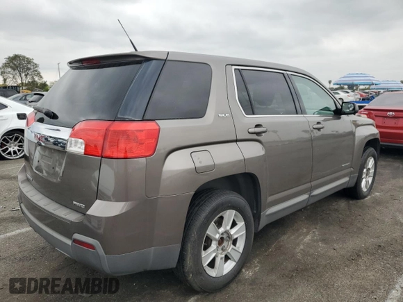 2010 GMC Terrain SLE-1 with VIN 2CTFLCEW5A6295464, listed as a Copart auction lot 50791815 with 181,405 mi miles and Salvage Title. Bid and sale history available at carsss.com. Image 3.