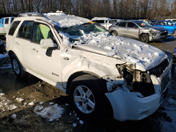2009 Mercury Mariner Hybrid with VIN 4M2CU29389KJ23325, listed as a Copart auction lot 88465125 with 0 mi miles and Salvage Title. Bid and sale history available at carsss.com. Image 4.