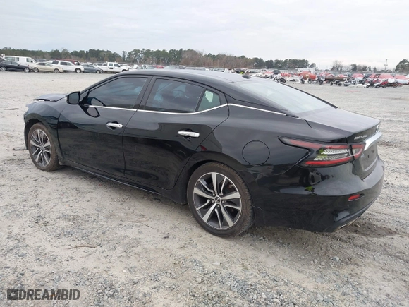 2020 Nissan Maxima SL with VIN 1N4AA6DV7LC376424, listed as a IAAI auction lot 41396571 with 72,268 mi miles. Bid and sale history available at carsss.com. Image 3.